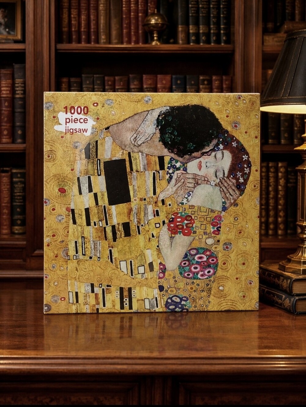 The Kiss Gustav Klimt PUZZLE 1000 Pieces 29" x 20" Sealed NEW